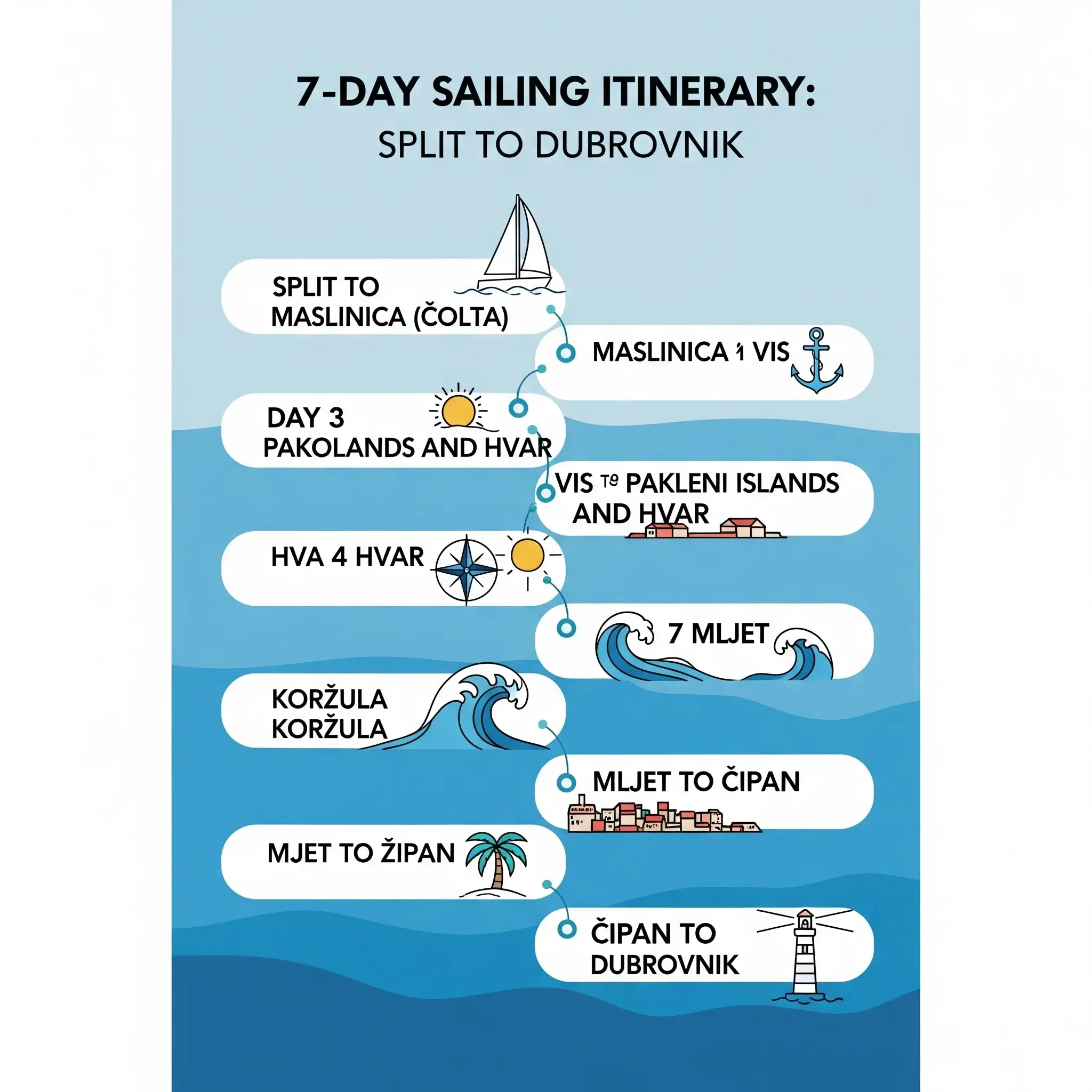 Infographic Itinerary