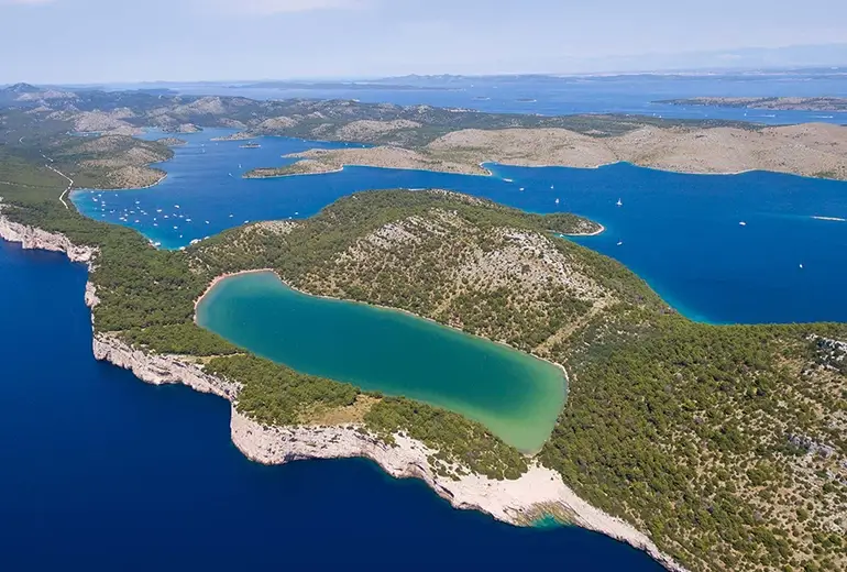 One Week Sailing Route From Zadar 1