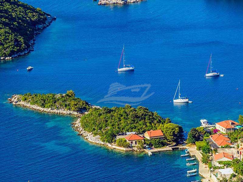 Mljet National Park — quietest family anchorage with saltwater lakes